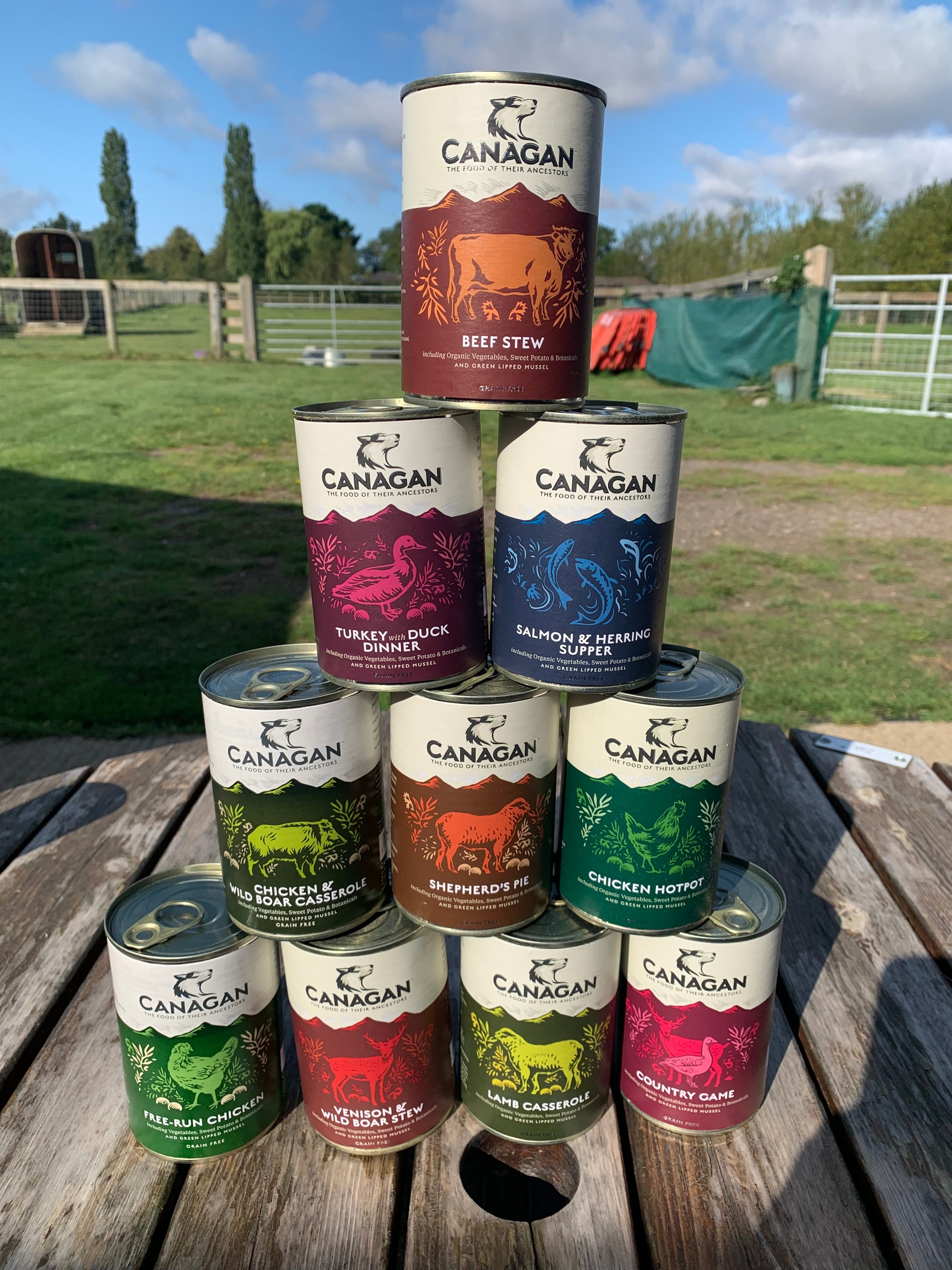 Canagan Dog Food Tins